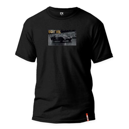 Faster Than Ferrari Street 8X T-Shirt - Black Graphic T-Shirts Eight-X BLACK S