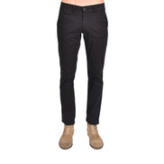 Slim Fit Chino Pants - Classic Black Chino Pants Eight-X   