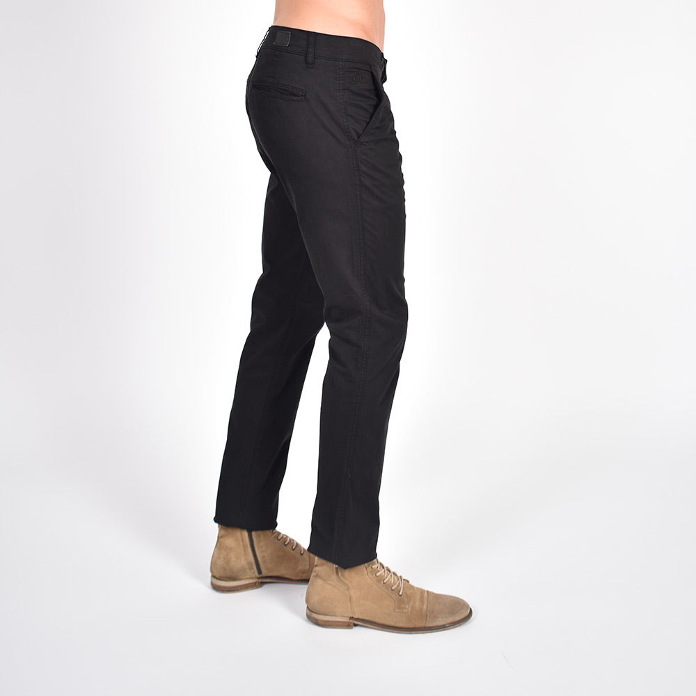 Slim Fit Chino Pants - Classic Black Chino Pants Eight-X   