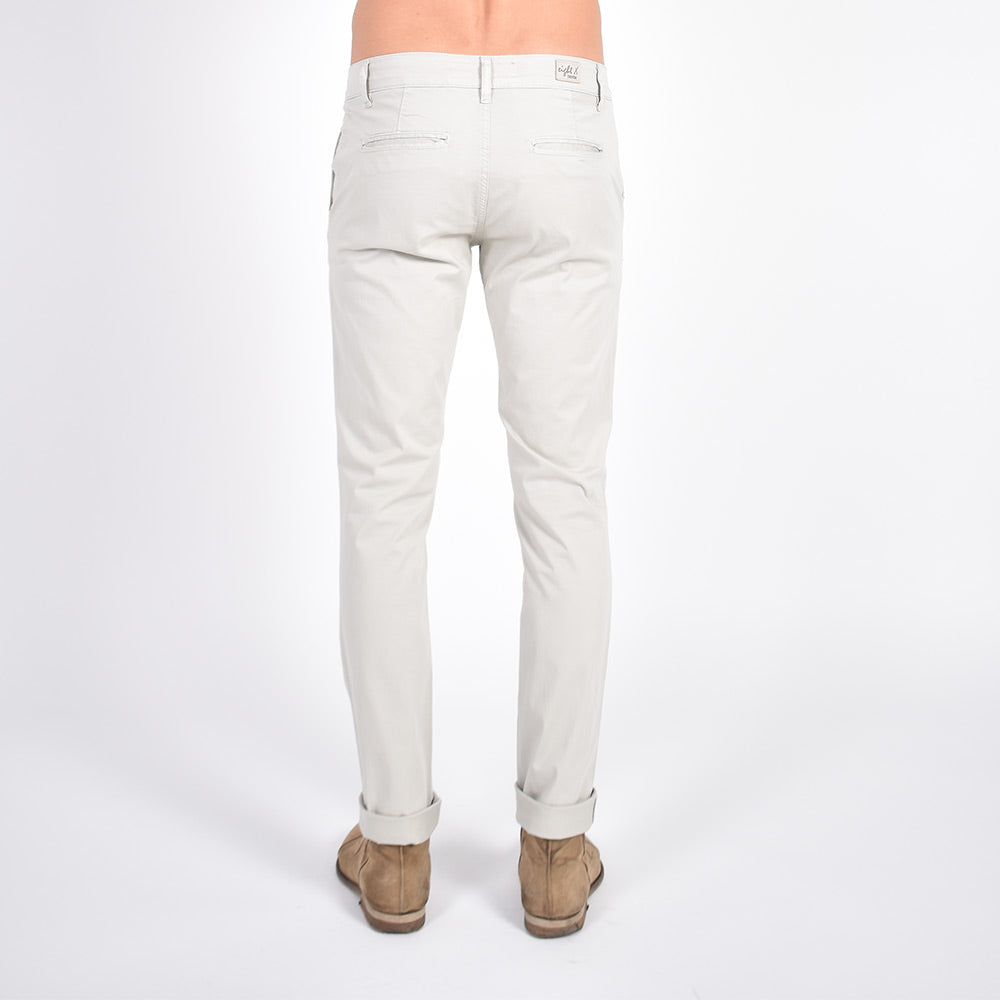 Slim Fit Chino Pants - Staple Beige Chino Pants Eight-X   