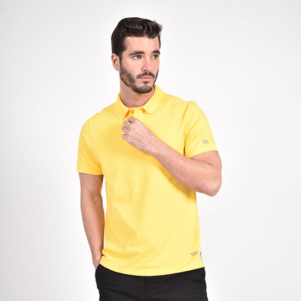 Yellow Polo with EX Logo Polos Eight-X