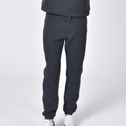 Grey Quilted Joggers Sweatpants Eight-X   