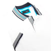 White Polo With Contrasting Trim And Collar Polos EightX