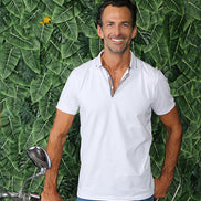 White Pocket Polo Polos EightX
