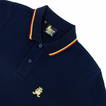 Diego FROG Gold Edition Polo - Navy Polos Eight-X