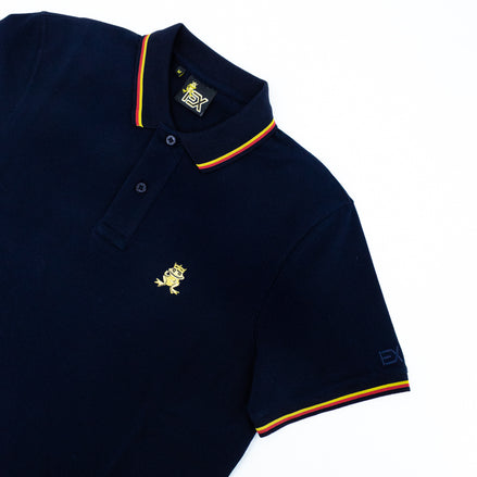 Diego FROG Gold Edition Polo - Navy Polos Eight-X