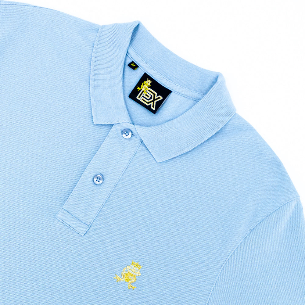 Adrián FROG Gold Edition Polo - Blue Polos Eight-X   