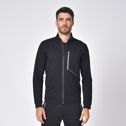 Track Jacket with Front Pocket Jackets Eight-X   