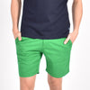 Green Slim Fit Chino Shorts Chino Shorts Eight-X