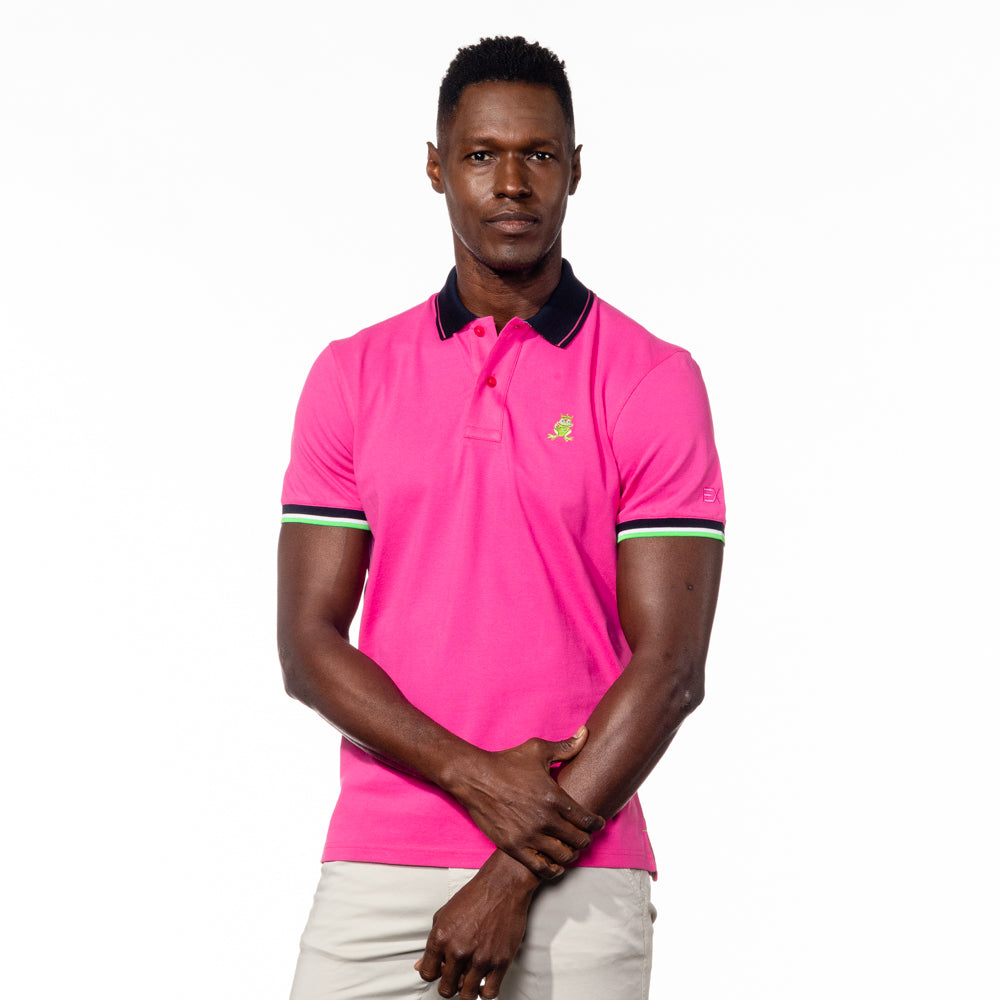 Bruno FROG Polo - Fuchsia Polos Eight-X   