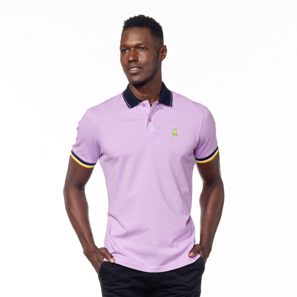 Bruno FROG Polo - Lilac Polos Eight-X   