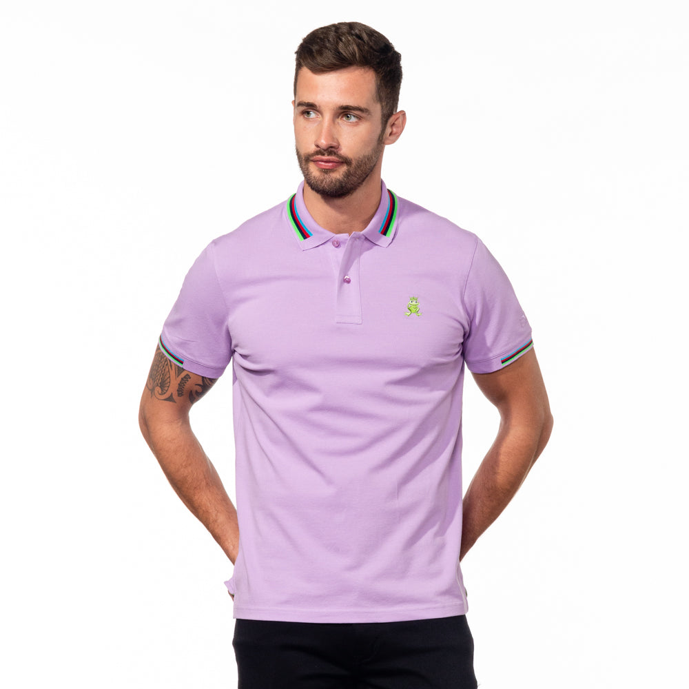 Anthony FROG Polo - Lilac Polos Eight-X   