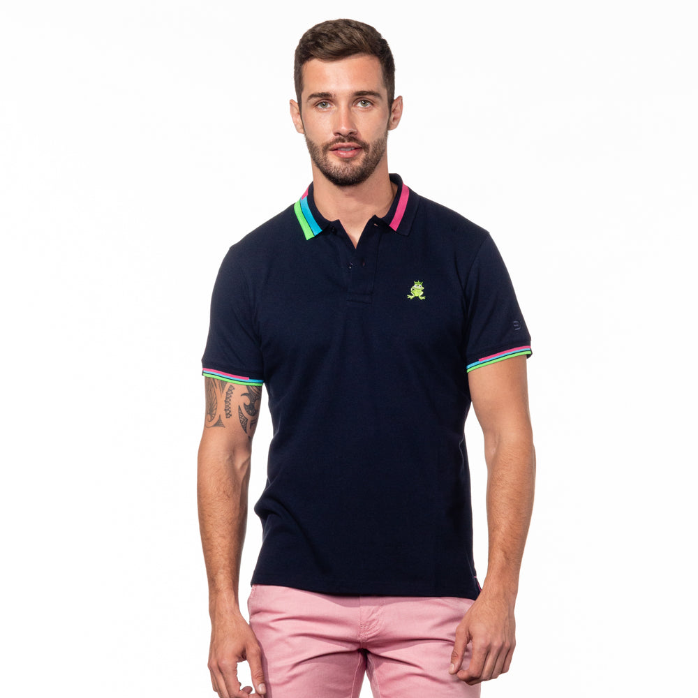 José FROG Polo- Navy Polos Eight-X   