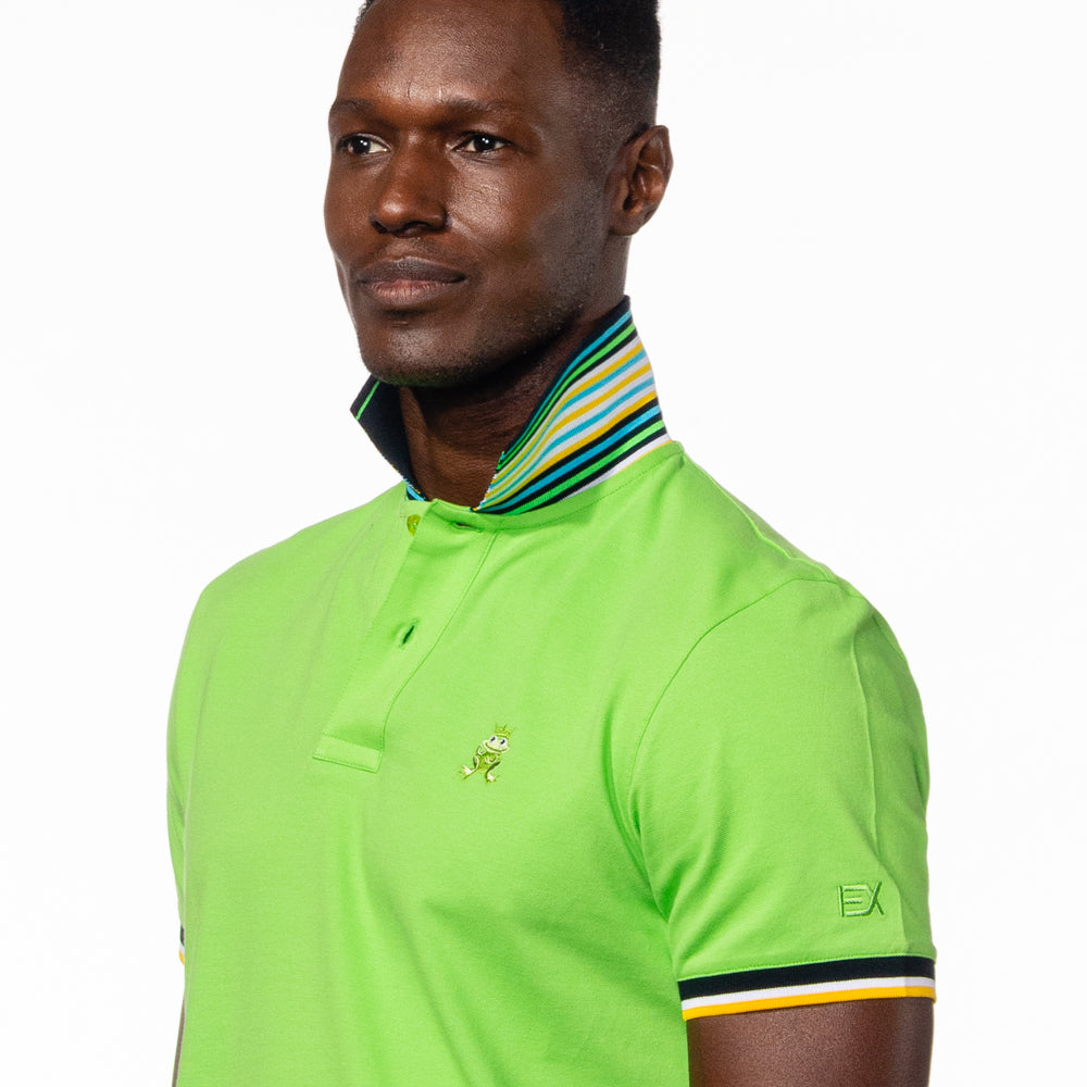 Bruno FROG Polo - Green Polos Eight-X   