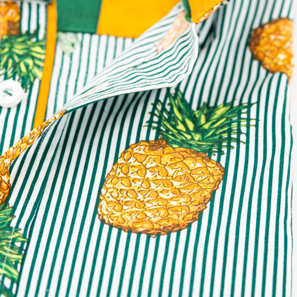 Pineapple Express Short Sleeve Short Sleeve Button Down Eight-X   