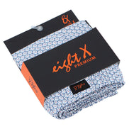 White Button Print Boxers Boxers EightX   