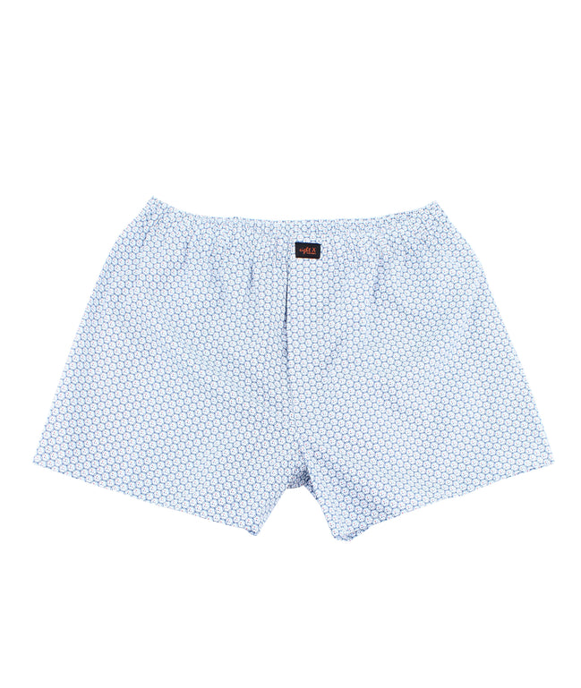 White Button Print Boxers Boxers EightX   