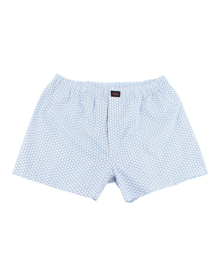 White Button Print Boxers Boxers EightX   