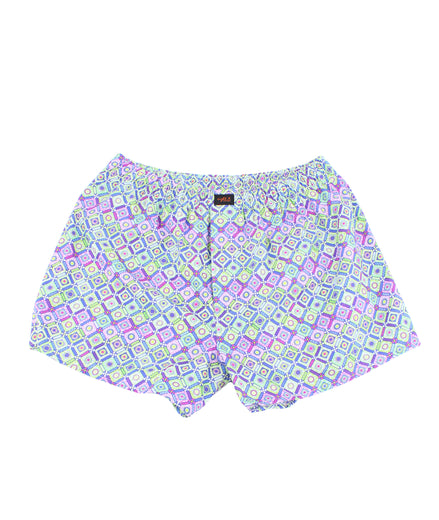 Lilac Print Boxers Boxers EightX   