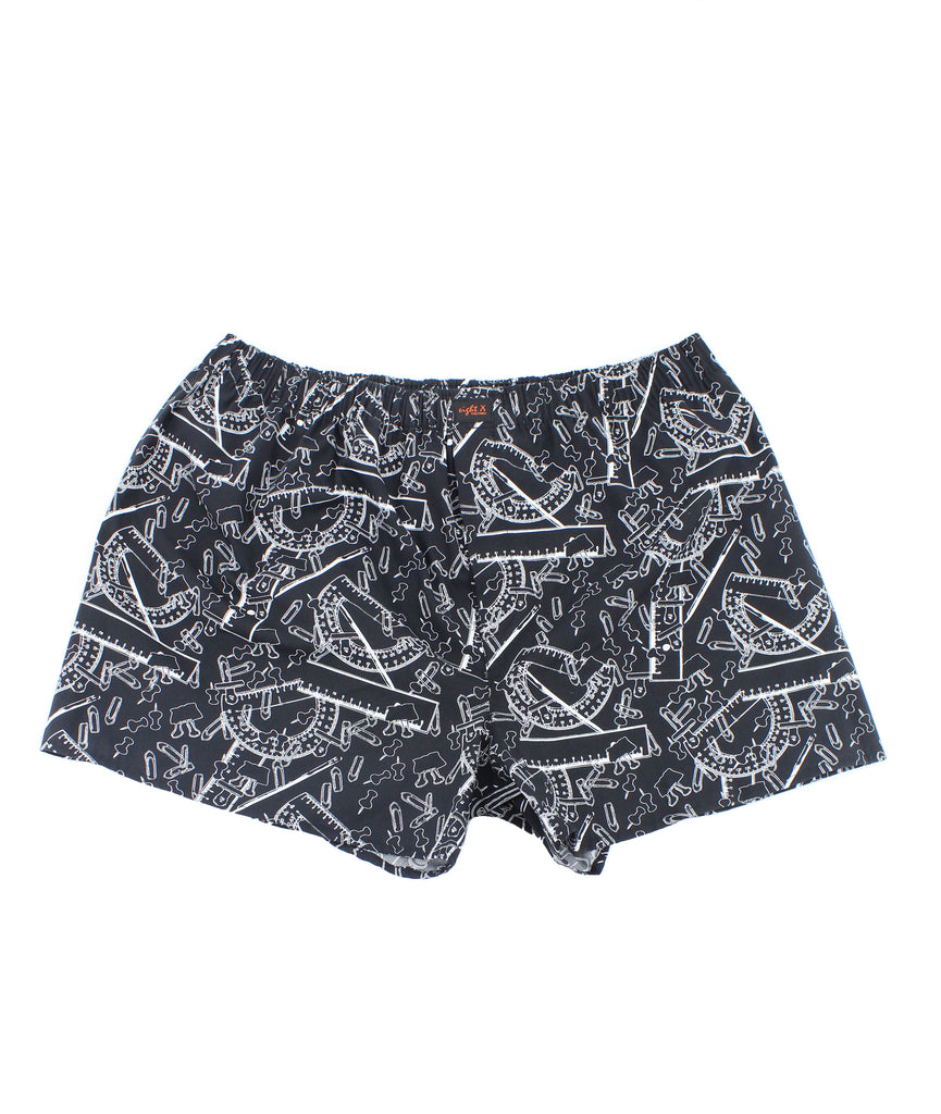 Design Print Black Boxers Boxers EightX   