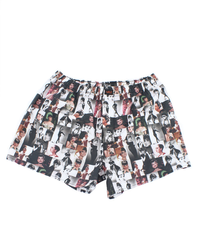 Audrey Hepburn Print Boxers Boxers EightX   