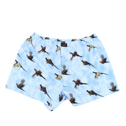 Blue Goose Print Boxers Boxers EightX   