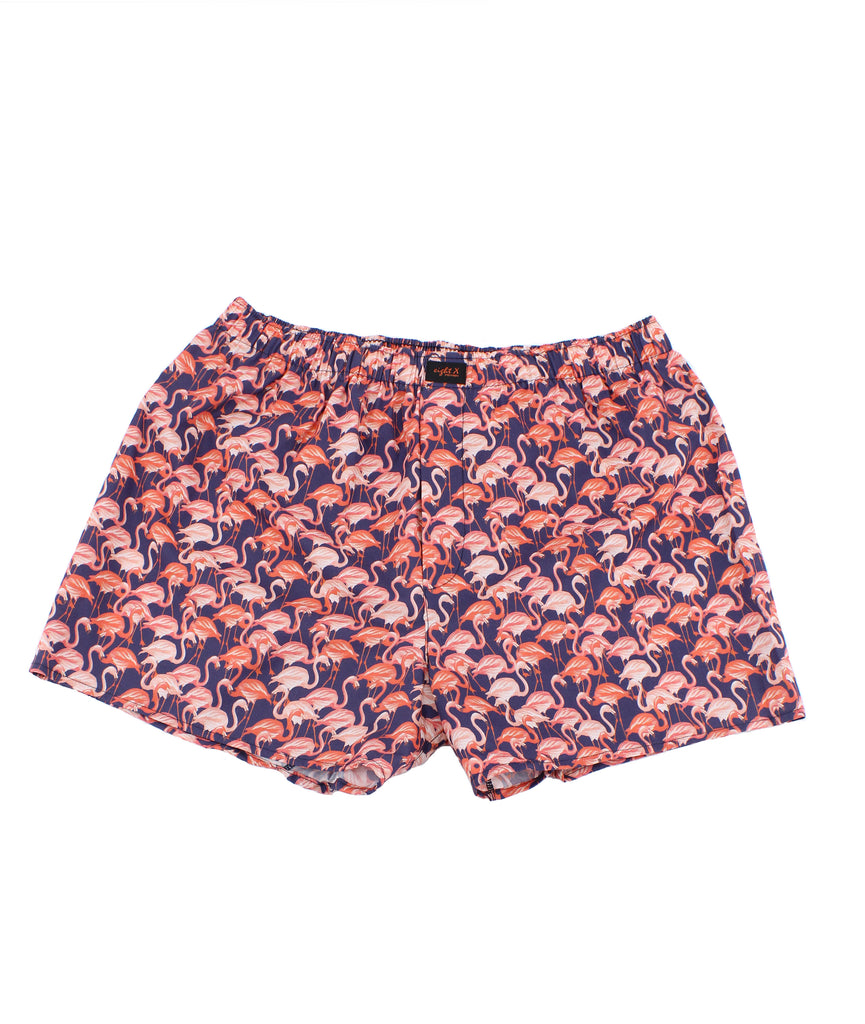 Flamingo Print Boxers Boxers EightX   