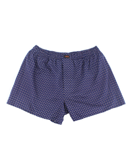 Navy Print Boxers Boxers EightX   