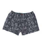 Workshop Print Black Boxers Boxers EightX   