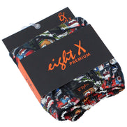 Black Comic Book Print Boxers Boxers EightX   
