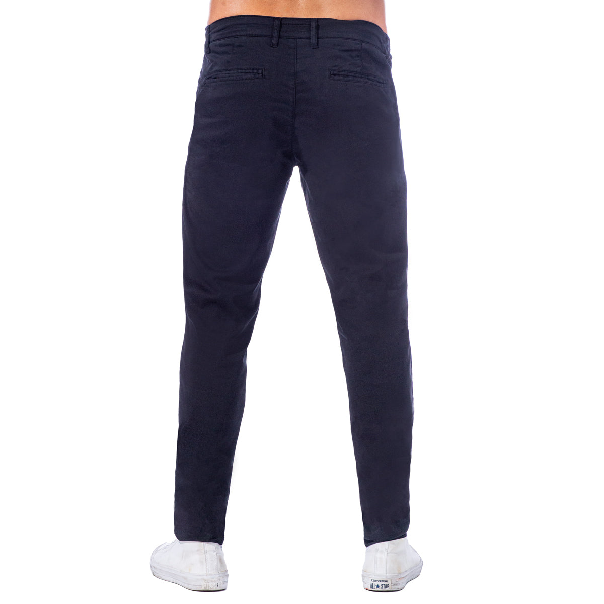 Black Mia Slim Leg 7/8 Trousers – Highstreet Outlet UK