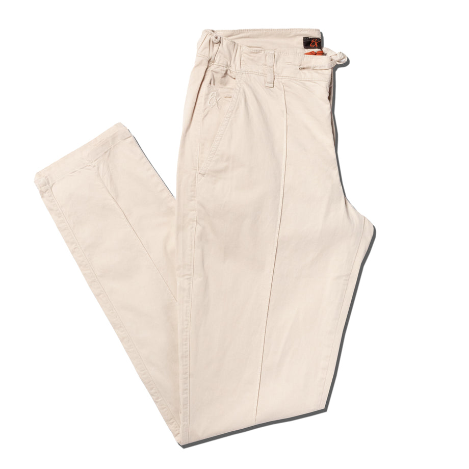 Super Comfy Men's Pants - Beige Chinos with Elastic