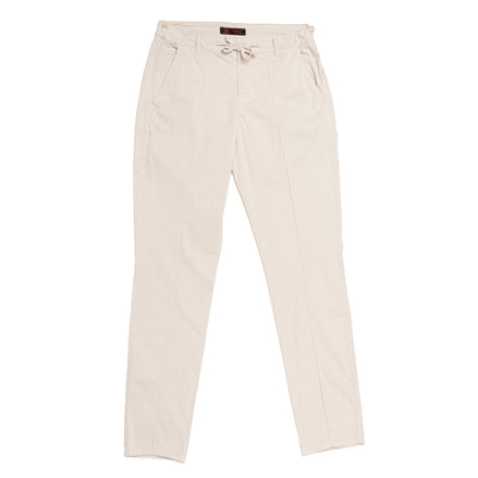 Chino Pants w/ Drawstring Waist - Staple Beige Chino Pants Eight-X   