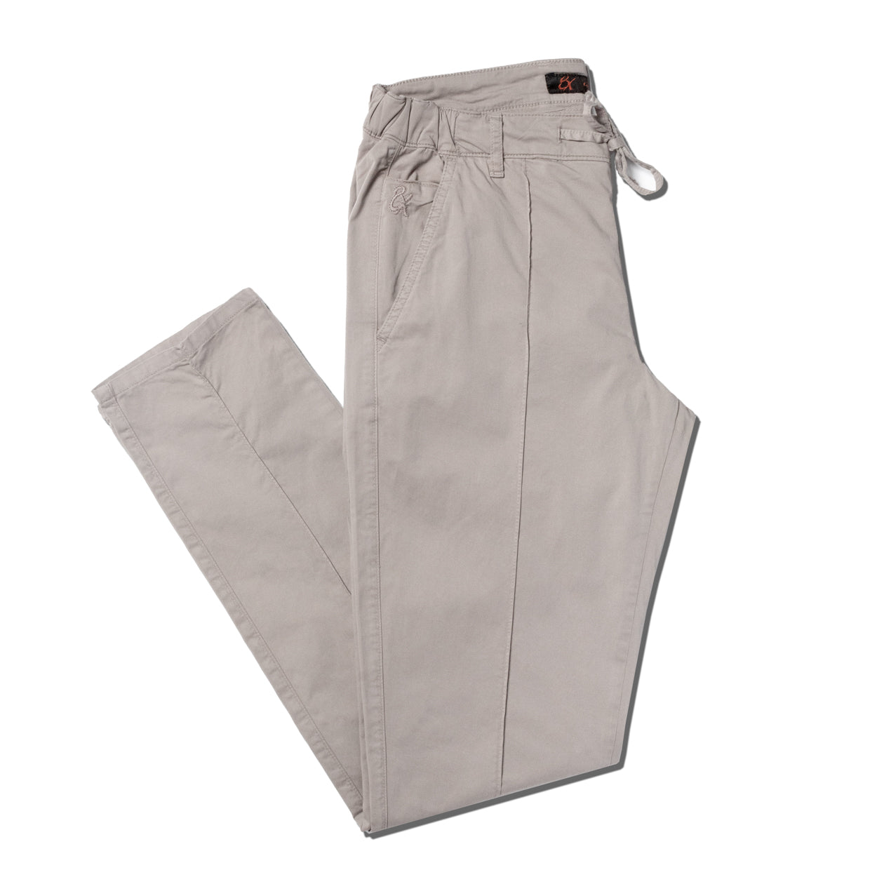 Super Comfy Men's Pants Grey Chinos with Elastic Drawstring