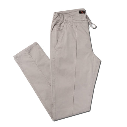Chino Pants w/ Drawstring Waist - Harbor Grey Chino Pants Eight-X   