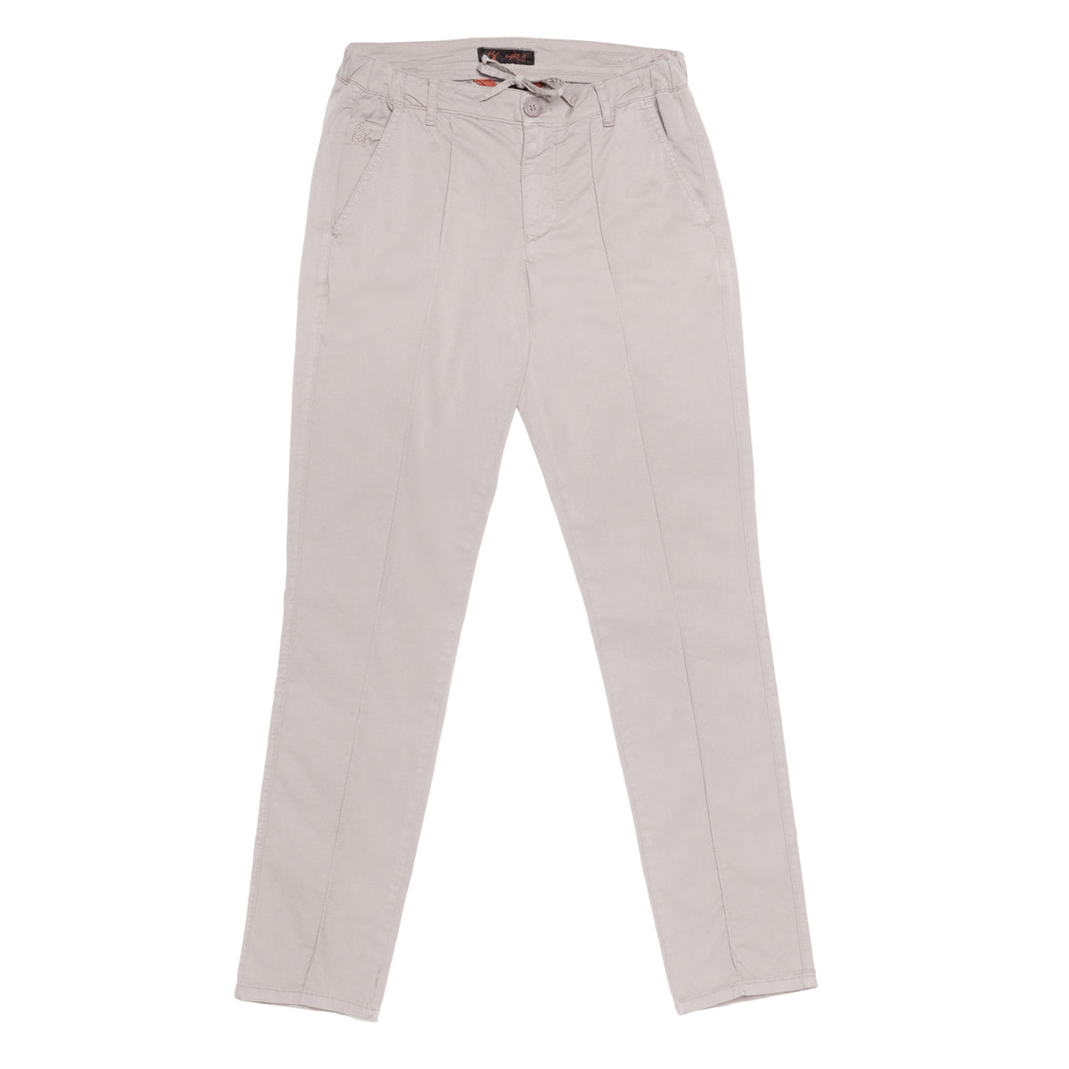 Chino Pants w/ Drawstring Waist - Harbor Grey Chino Pants Eight-X   