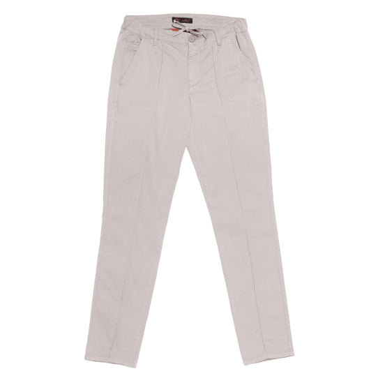 Chino Pants w/ Drawstring Waist - Harbor Grey Chino Pants Eight-X   