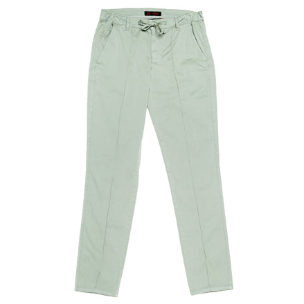 Chino Pants w/ Drawstring Waist - Sage Green Chino Pants Eight-X   