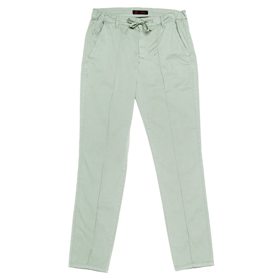 Chino Pants w/ Drawstring Waist - Sage Green Chino Pants Eight-X   