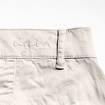 Slim Fit Chino Pants - Staple Beige Chino Pants Eight-X   