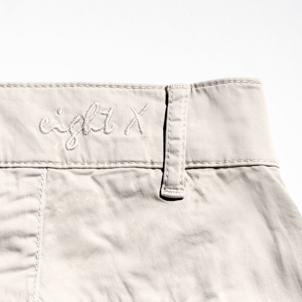 Slim Fit Chino Pants - Staple Beige Chino Pants Eight-X   