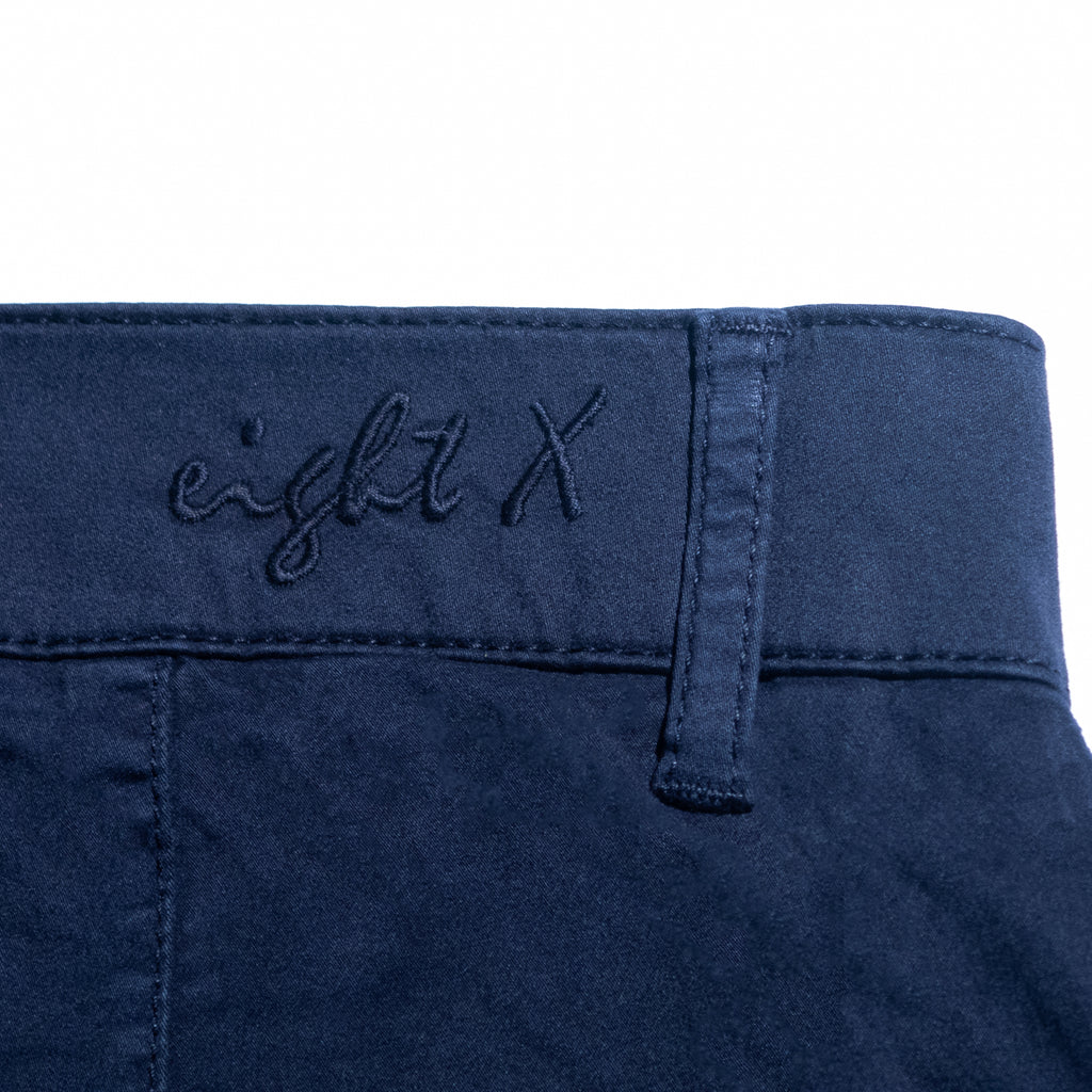 Slim Fit Chino Pants - Navy Chino Pants Eight-X   