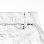 Slim Fit Chino Pants - White Chino Pants Eight-X   