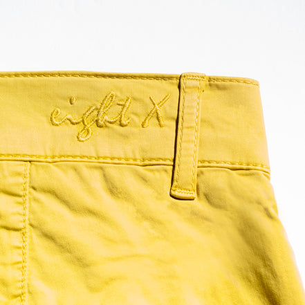 Slim Fit Chino Pants - Mustard Yellow Chino Pants Eight-X   