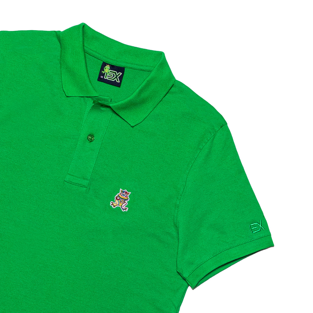 Cannes FROG Slim Fit Polo - Green Polos Eight-X   