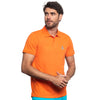 Cannes FROG Slim Fit Polo - Orange Polos Eight-X
