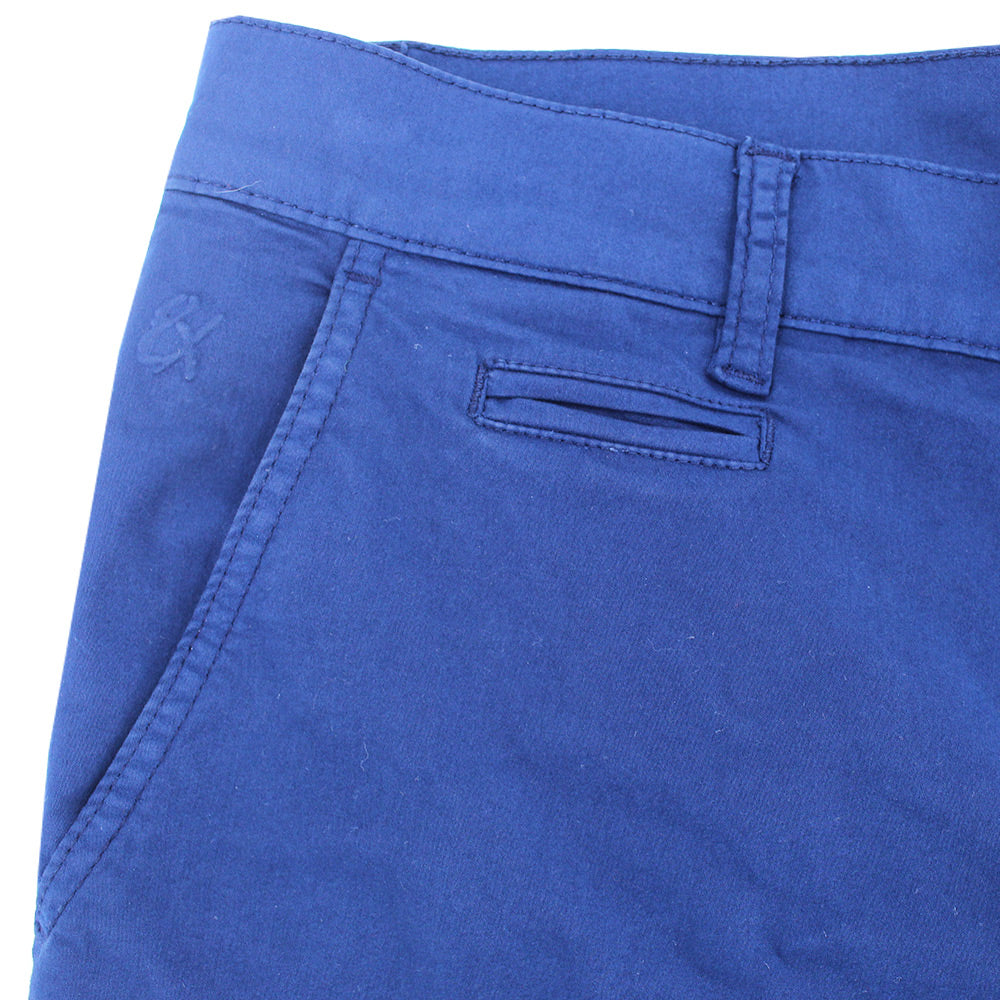 Navy Slim Fit Chino Shorts Chino Shorts Eight-X   