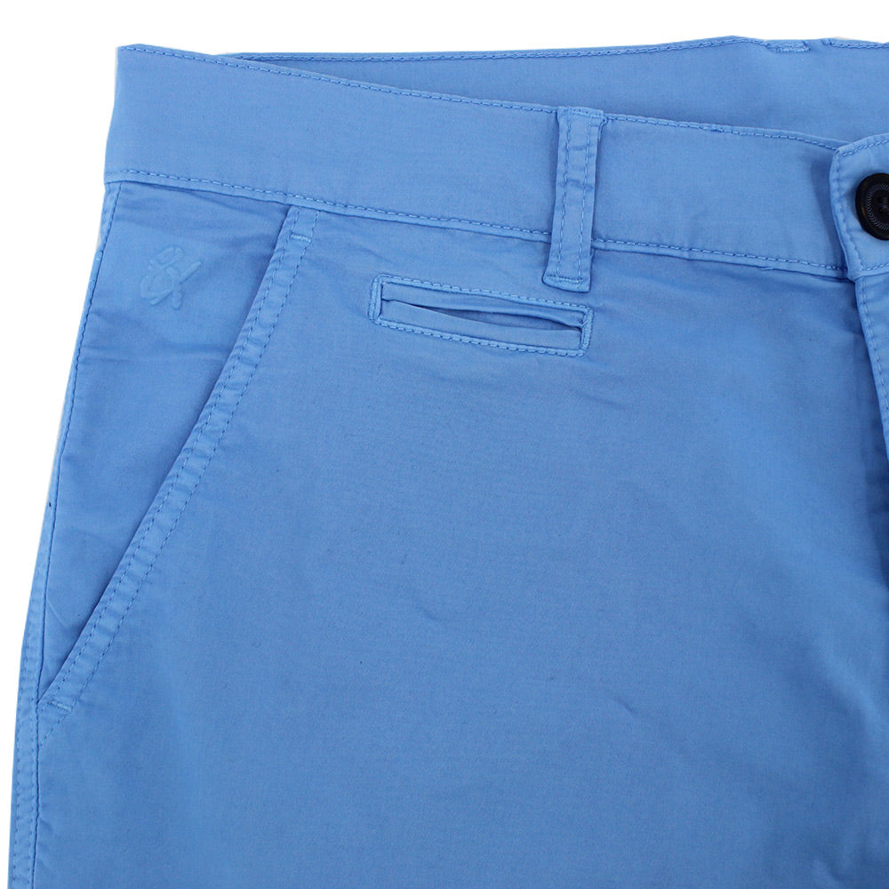 Blue Slim Fit Chino Shorts Chino Shorts Eight-X   