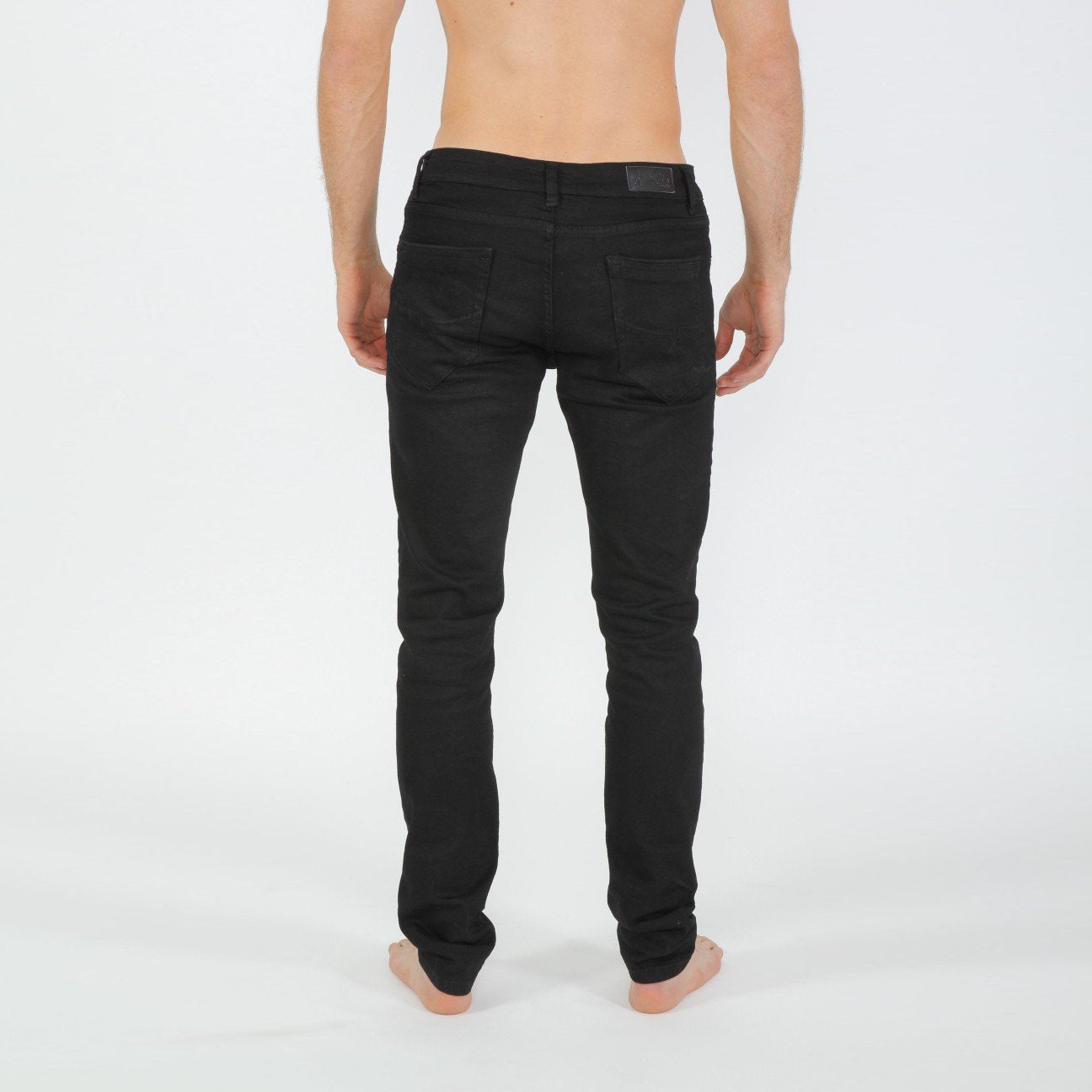 Men's Black Slim Fit Dress Sweatpant