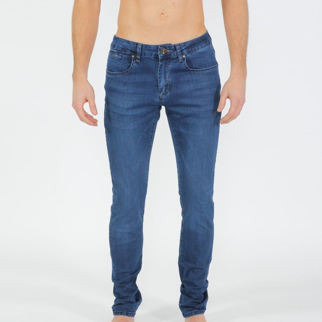 Slim Fit Dark Blue Jeans #EIG-25 Off Price Jeans EightX   